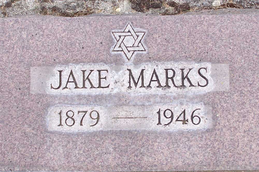 JAKE MARKS Monument