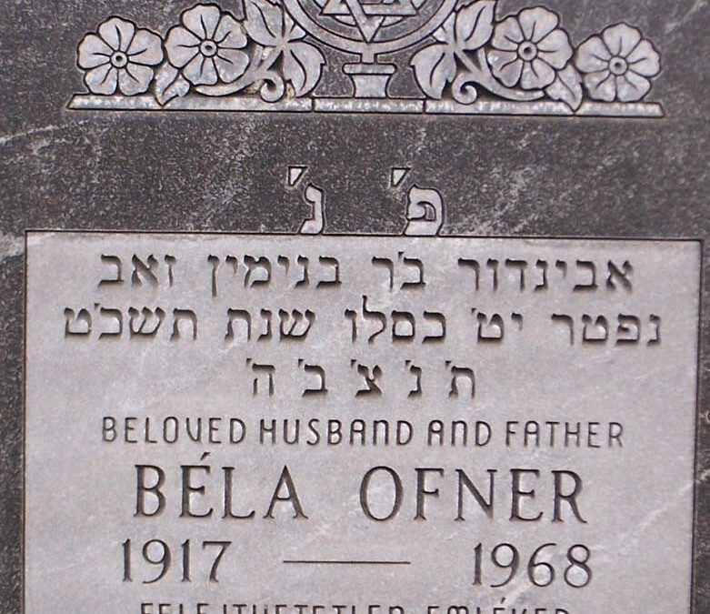 BELA OFNER Monument