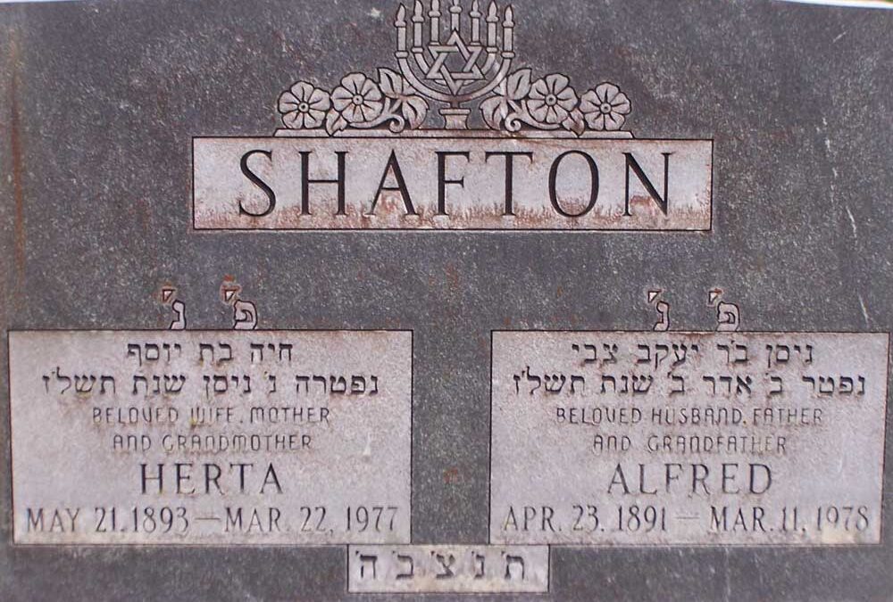 HERTA SHAFTON Monument