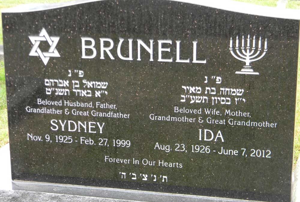 SYDNEY BRUNELL Monument