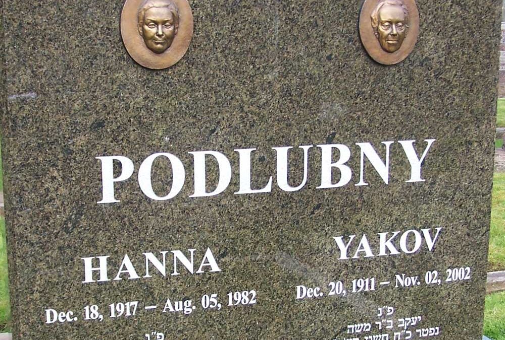 KHANA PODLUBNY Monument