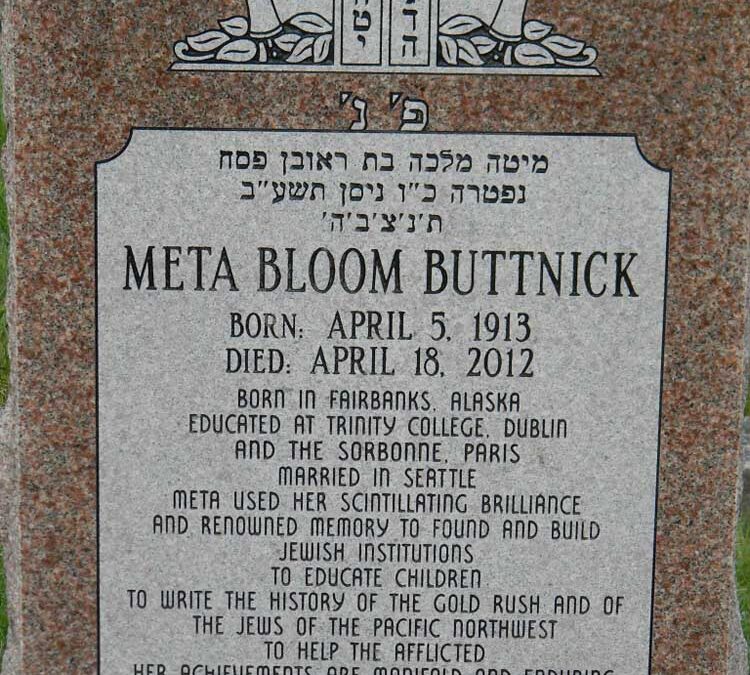 META BUTTNICK Monument