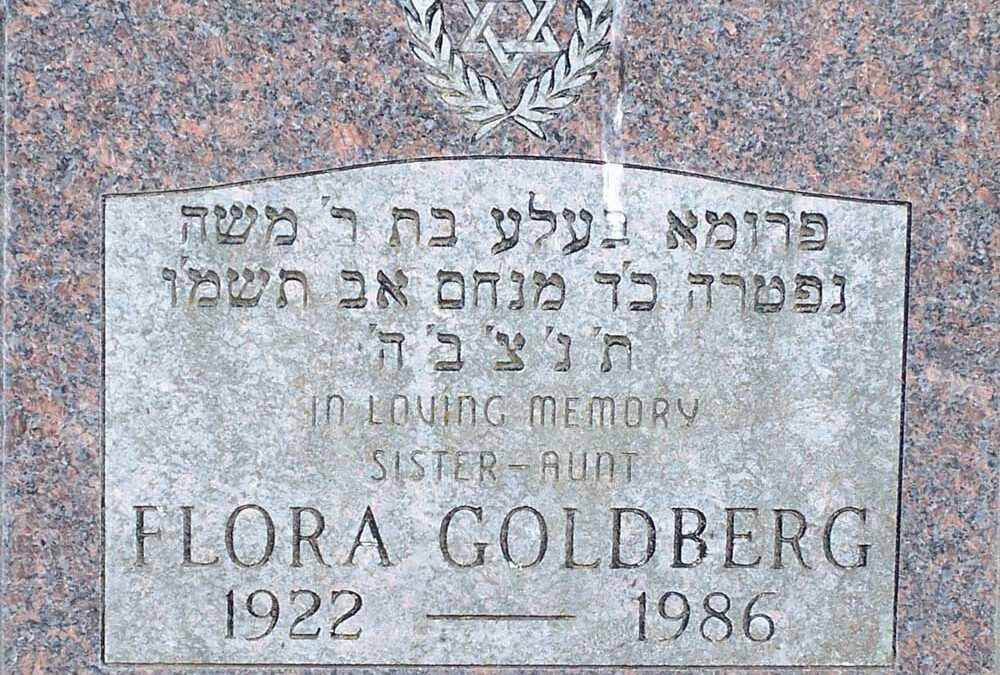 FLORA BELLE GOLDBERG Monument