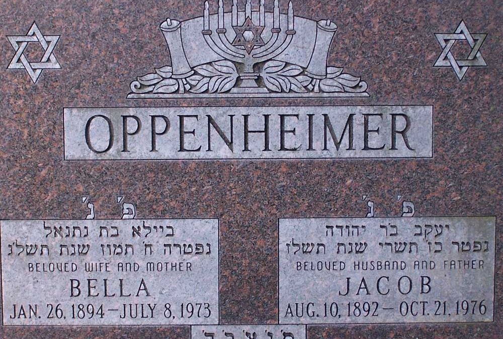 BELLA OPPENHEIMER Monument