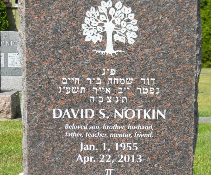 DAVID SAMUEL NOTKIN Monument