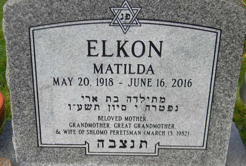 MATILDA ELKON Monument