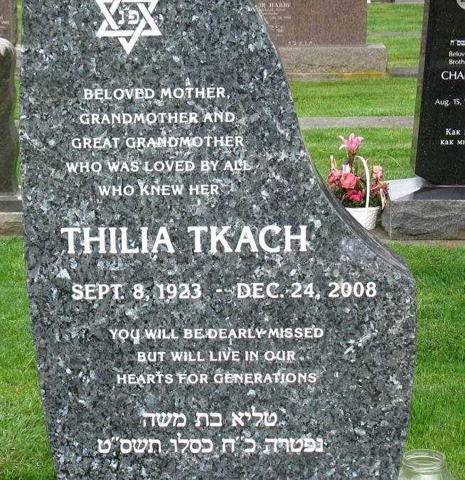 THILIA TKACH Monument