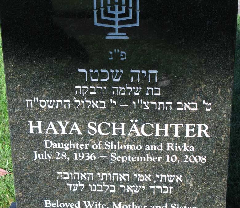 HAYA SCHACHTER Monument