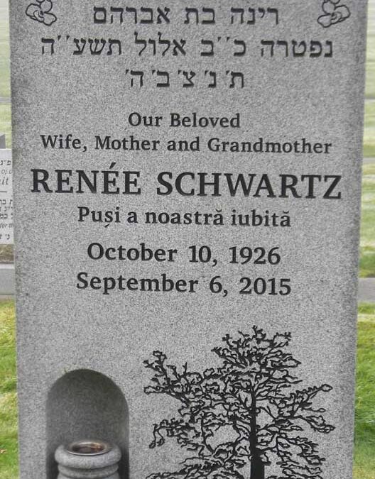 RENEE SCHWARTZ Monument