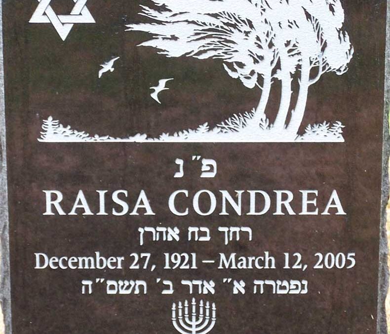 RAISA CONDREA Monument