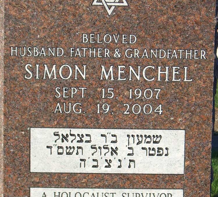 SIMON MENCHEL Monument