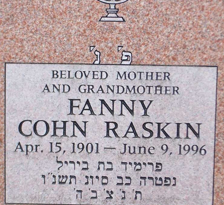 FANNY COHN