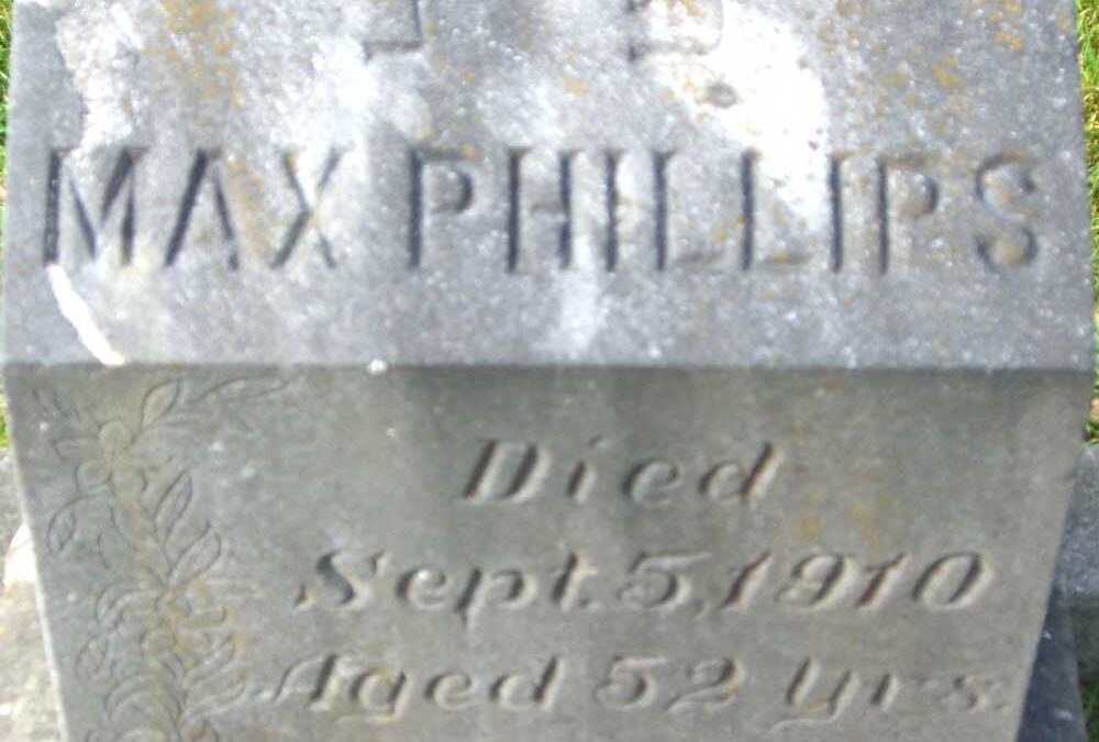 MAX PHILLIPS Monument