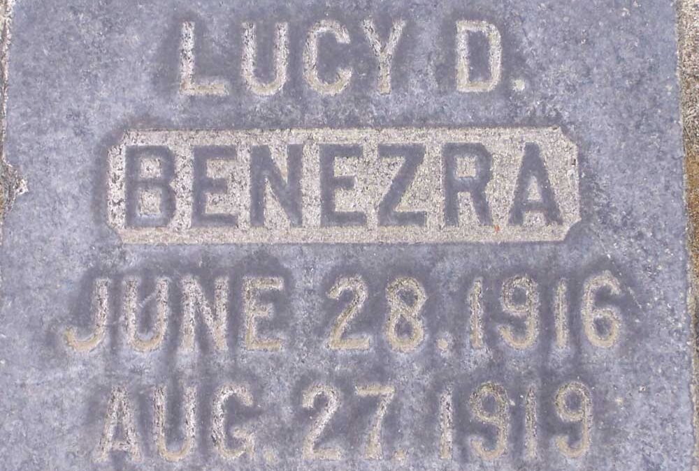 LUCY D BENEZRA Monument