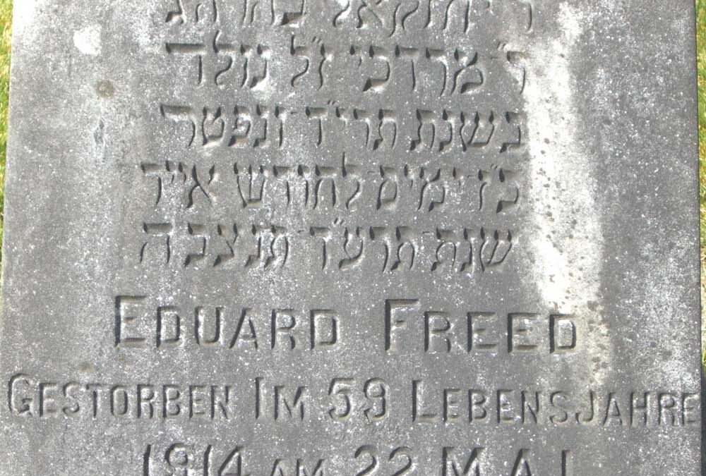 EDWARD FREED Monument