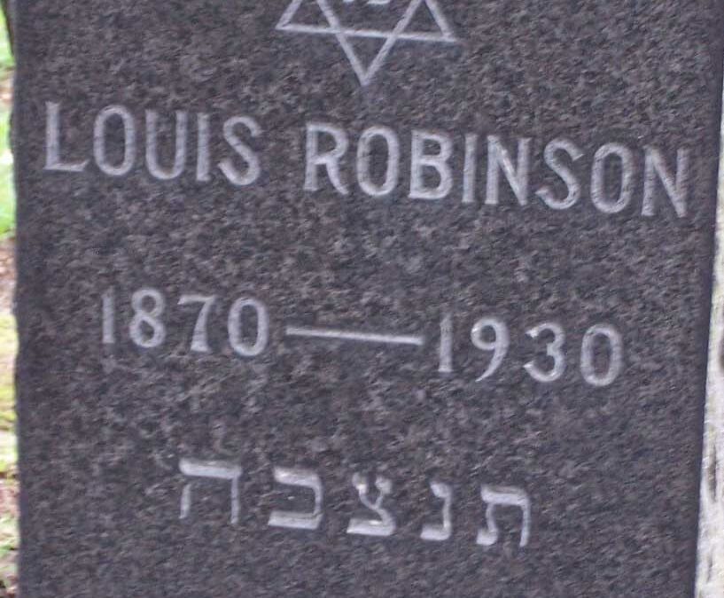 LOUIS ROBINSON Monument