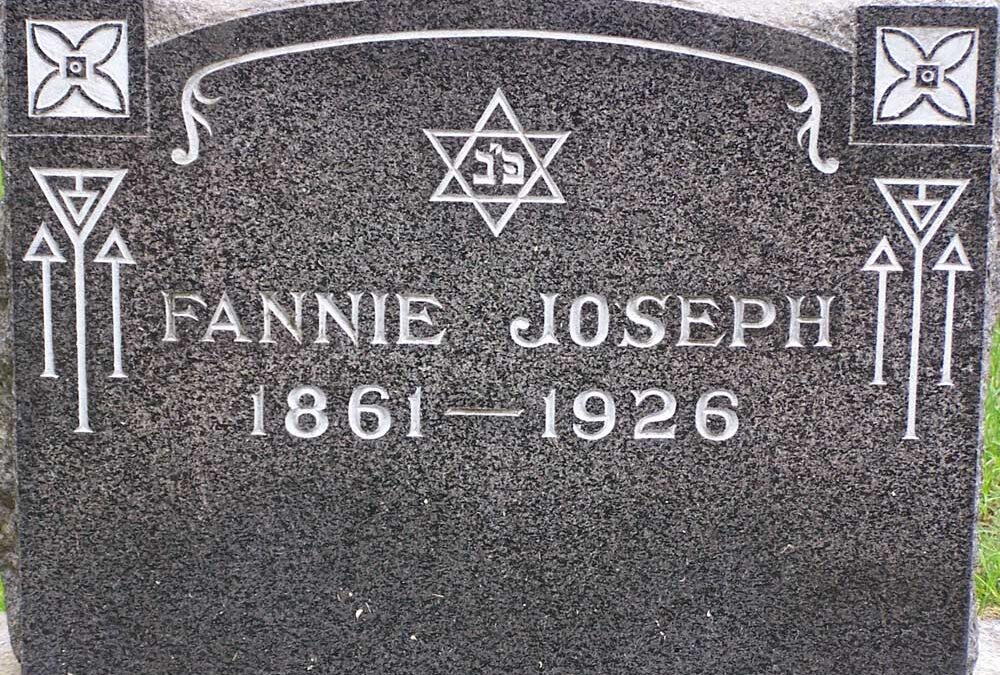 FANNIE JOSEPH Monument