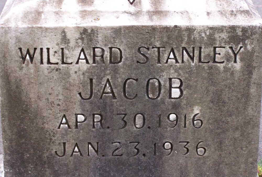 WILLARD STANLEY JACOB Monument