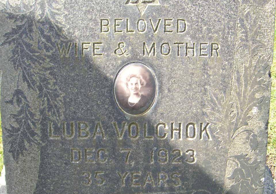 LUBA VOLCHOK Monument