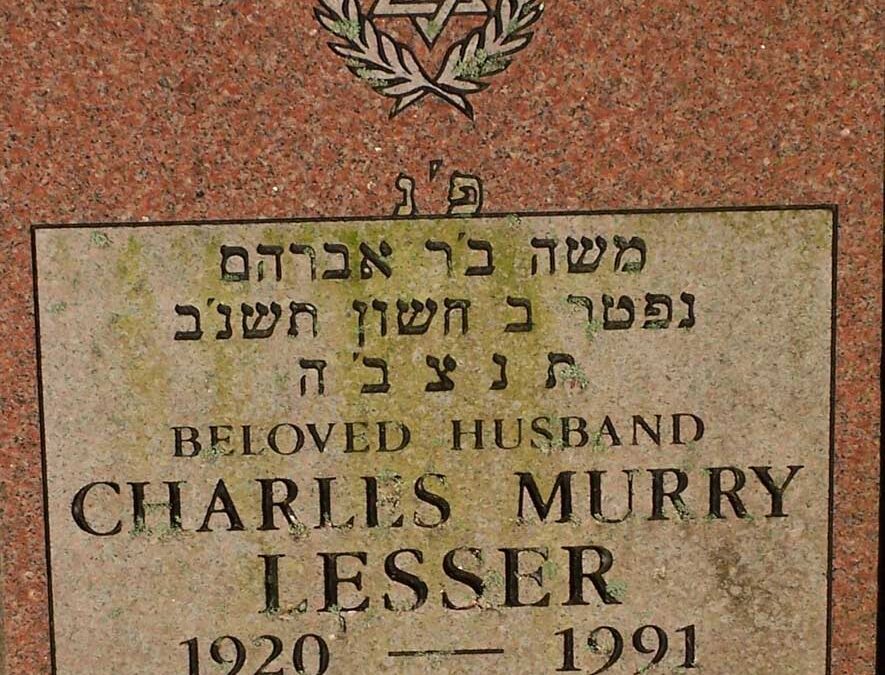 CHARLES MURRY LESSER Monument