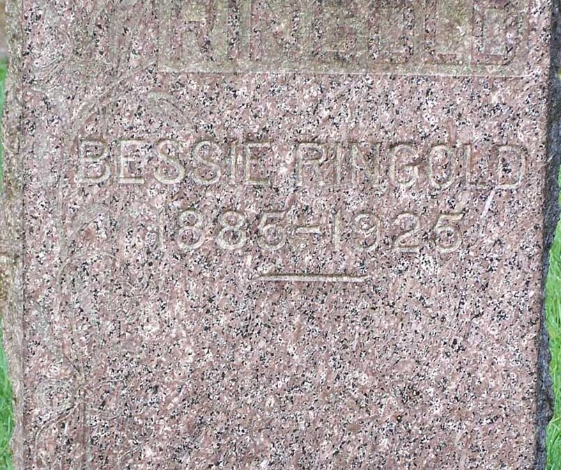 BESSIE RINGOLD Monument