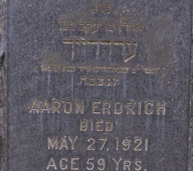 AARON ERDRICH Monument