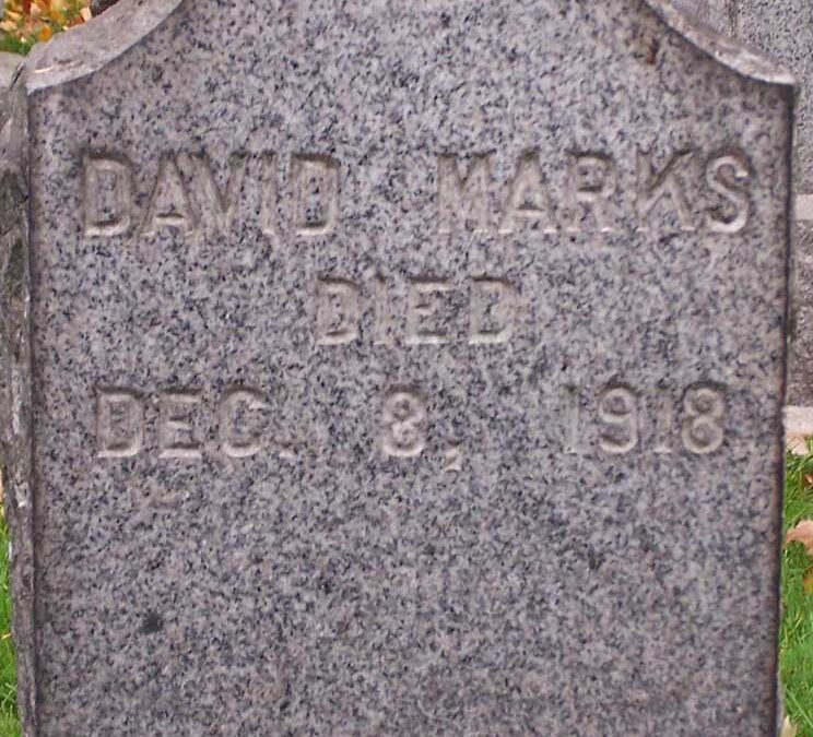 DAVID MICHAEL MARKS Monument