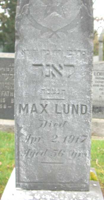 MAX LUND Monument