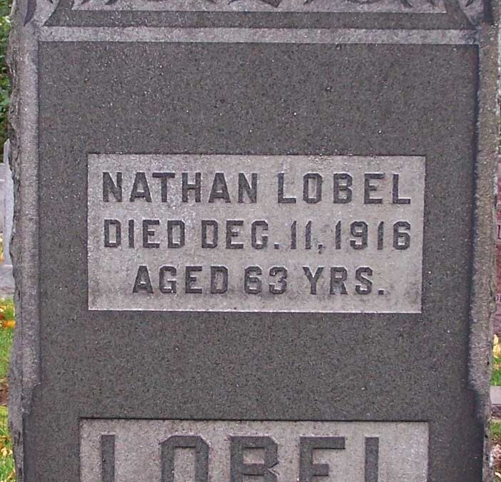 NATHAN LOBEL Monument