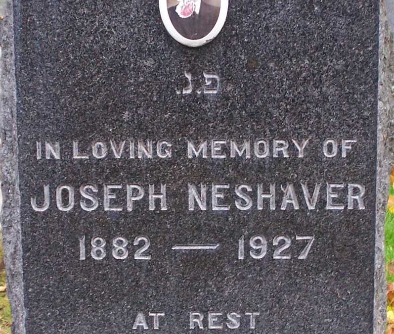 JOSEPH NESHAVER Monument