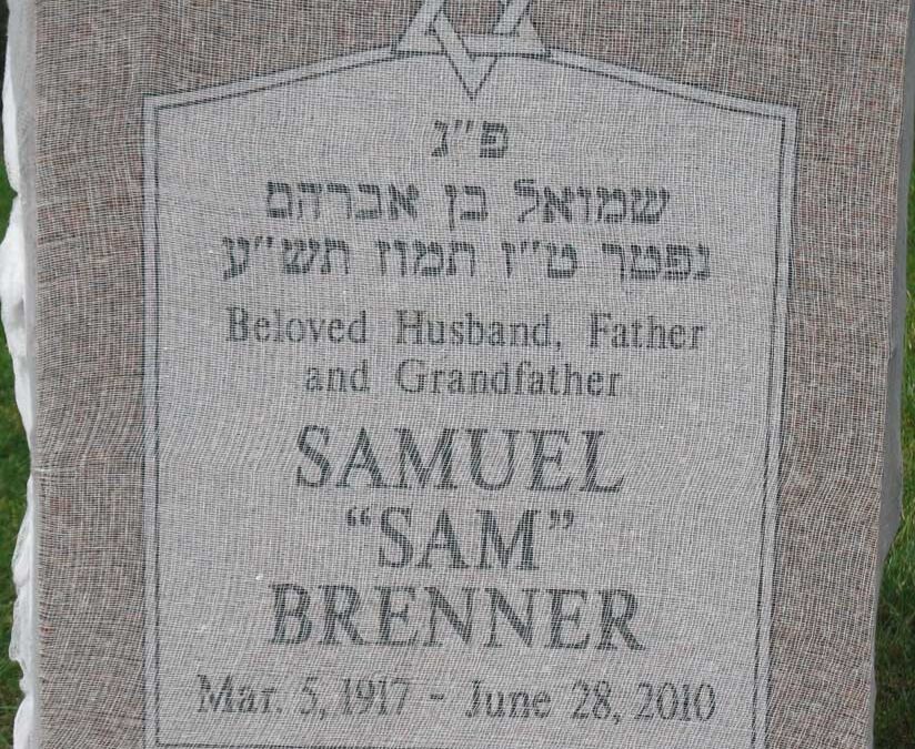 SAMUEL BRENNER Monument