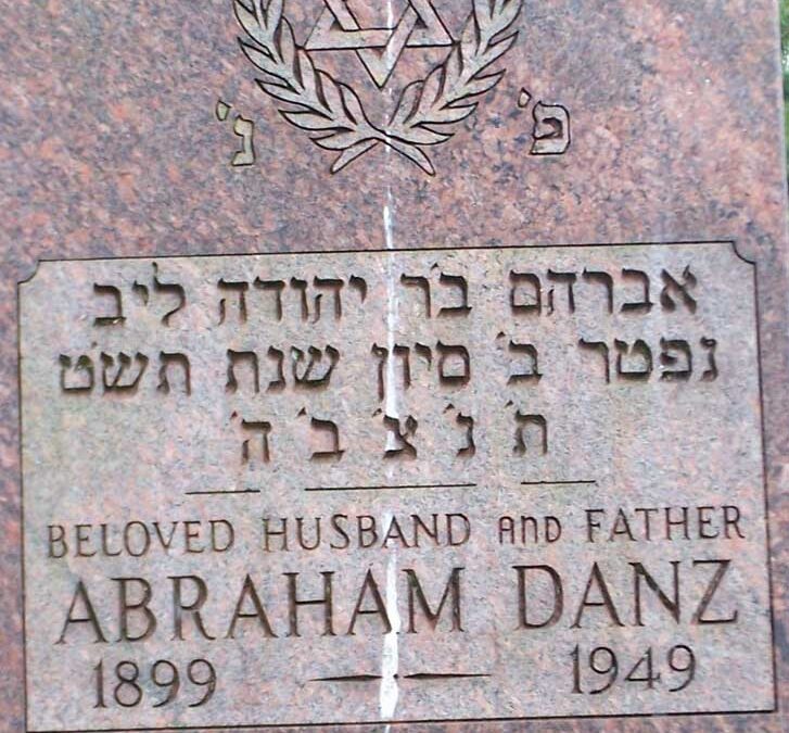 ABRAHAM DANZ Monument