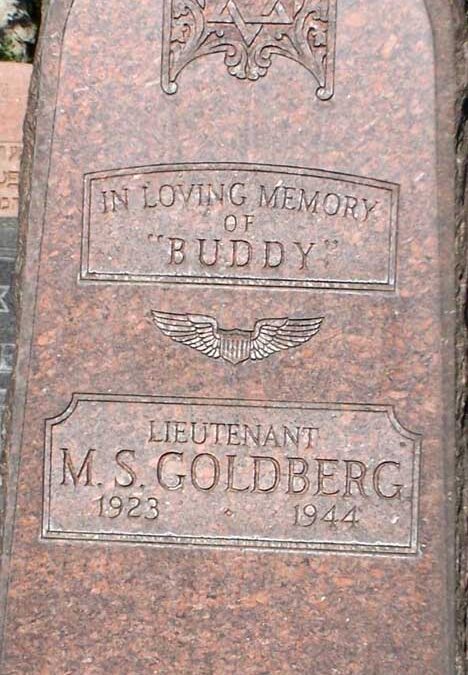 MERTON S "BUDDY" GOLDBERG Monument