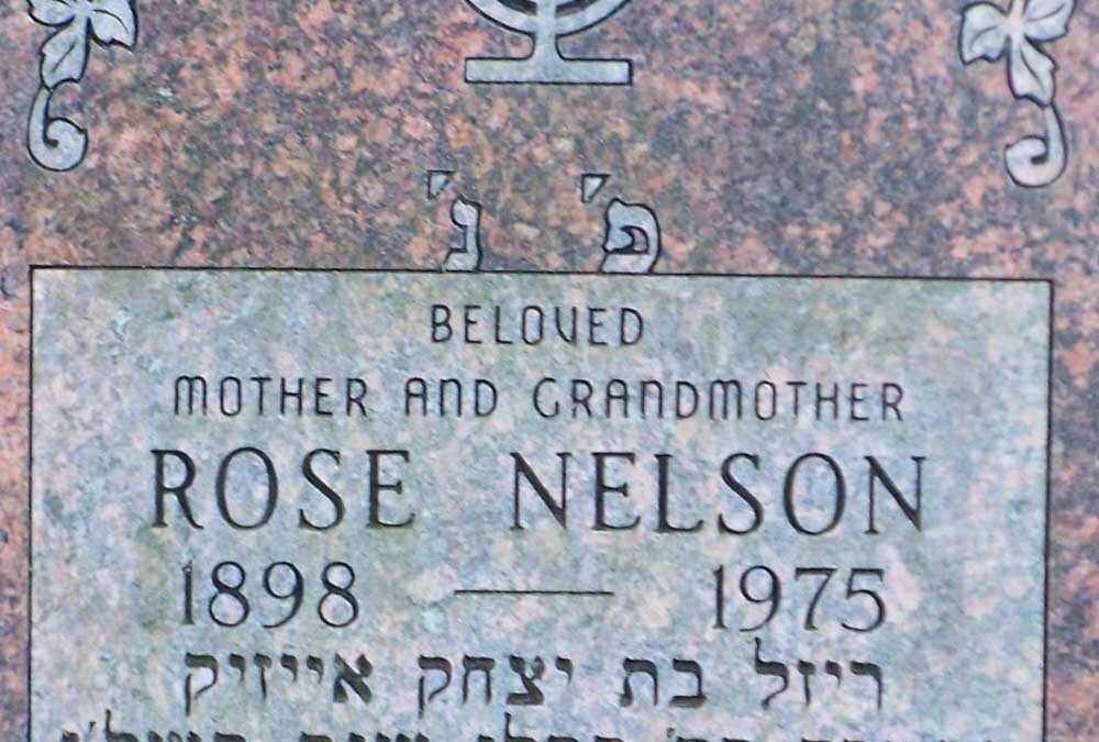 ROSE NELSON Monument