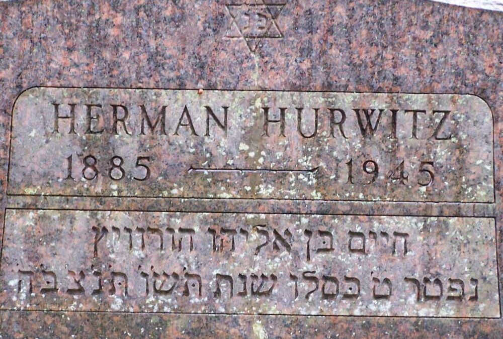 HERMAN HURWITZ Monument