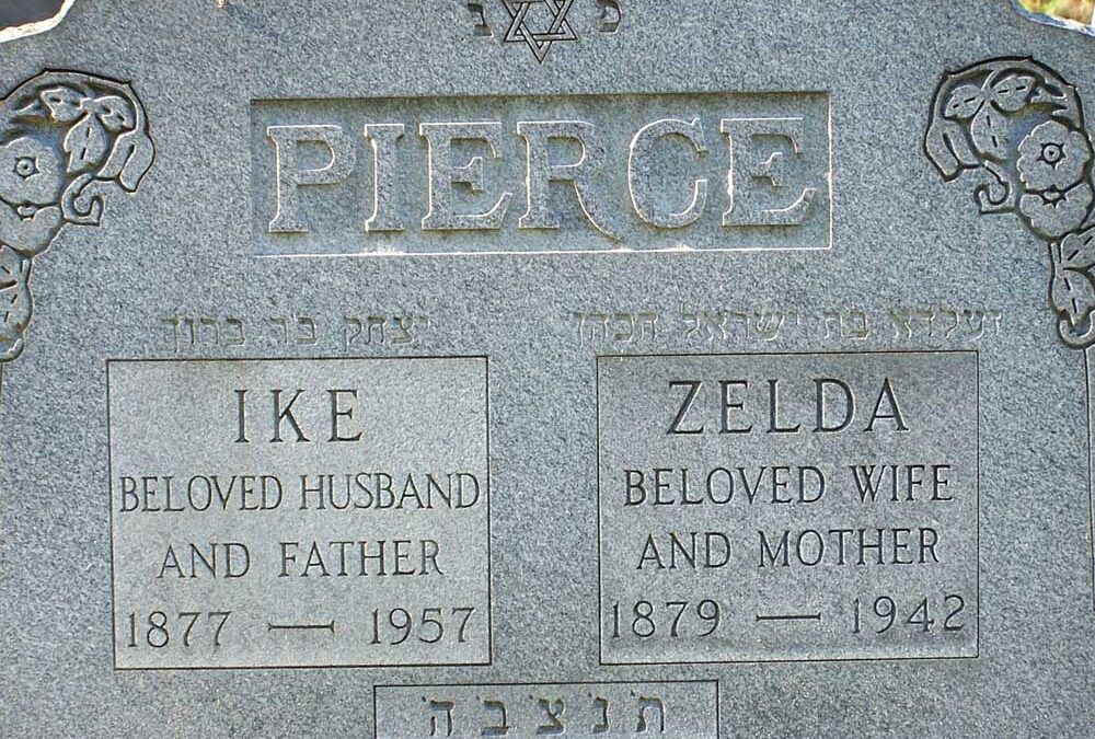 ZELDA PIERCE Monument