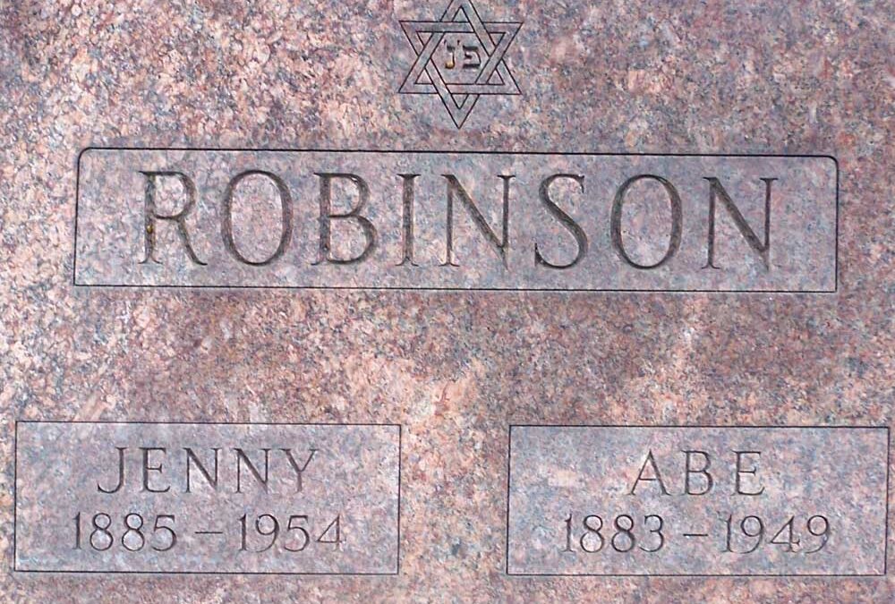 JENNY ROBINSON Monument