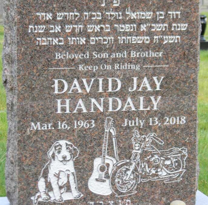 DAVID JAY HANDALY Monument
