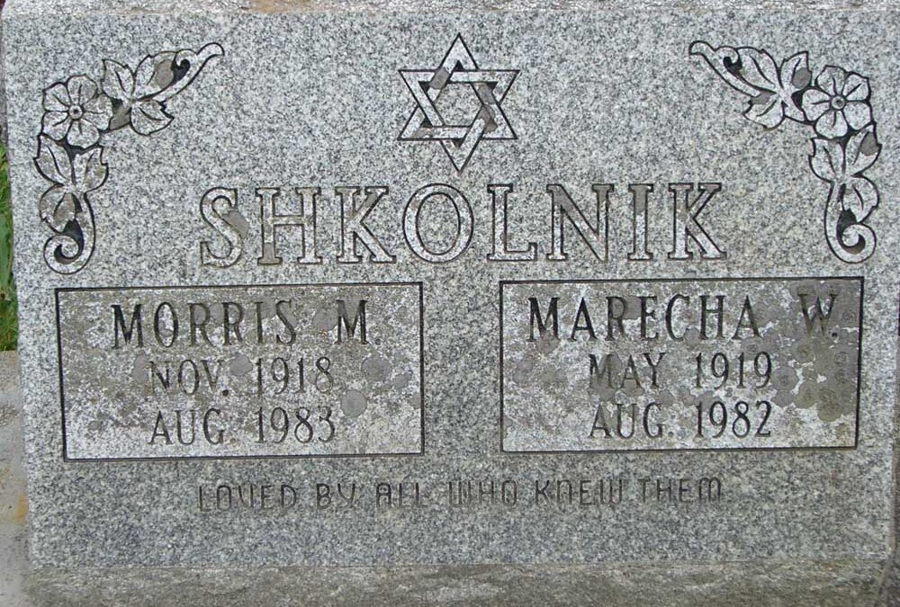 MORRIS SHKOLNIK Monument