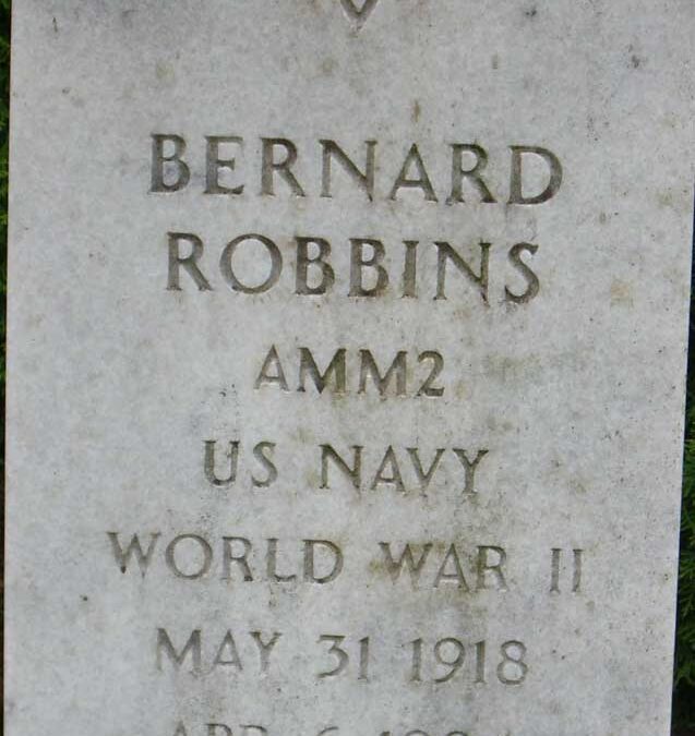 BERNARD ROBBINS Monument